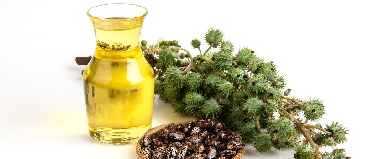 زيت الخروع لمشاكل شيخوخة الجلد.